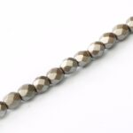 FP-04-02010-25005 Pastel Light Brown Pearl facet 4 mm. 50 Pc.-0