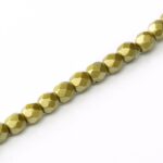 FP-04-02010-25021 Pastel Lime Pearl facet 4 mm. 50 Pc.-0