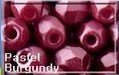 FP-03-02010-25031 Pastel Burgundy Pearl facet 3 mm. 50 Pc.-0