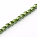 FP-04-02010-25034 Pastel Olivine Pearl facet 4 mm. 50 Pc.-0