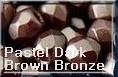 FP-04-02010-25036 Pastel Dark Bronze Brown Pearl facet 4 mm. 50 Pc.-0