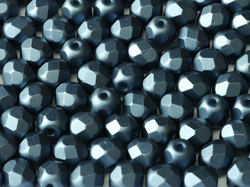 FP-03-02010-25042 Pastel Montana Blue Pearl facet 3 mm. 50 Pc.-6801