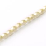 FP-04-02010-25110 Light Pastel Light Cream / Off White Facet 4 mm. 50 Pc.-0