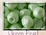FP-04-02010-29315 Light Pastel Green Pearl Facet 4 mm. 50 Pc.-0