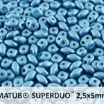 SD-02010-29434 SuperDuo Metallic Mat Blue 10 gram-0