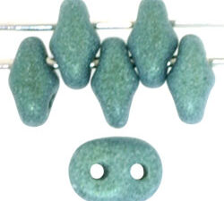 SD-23980-79051 Superduo Metallic Suede Light Green 10 gram.-6827