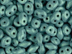 SD-23980-79051 Superduo Metallic Suede Light Green 10 gram.-6825