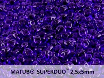 SD-30090 Superduo Cobalt Blue 10 gram-0 SD-30090 Cobalt Blue Matubo SuperDuo