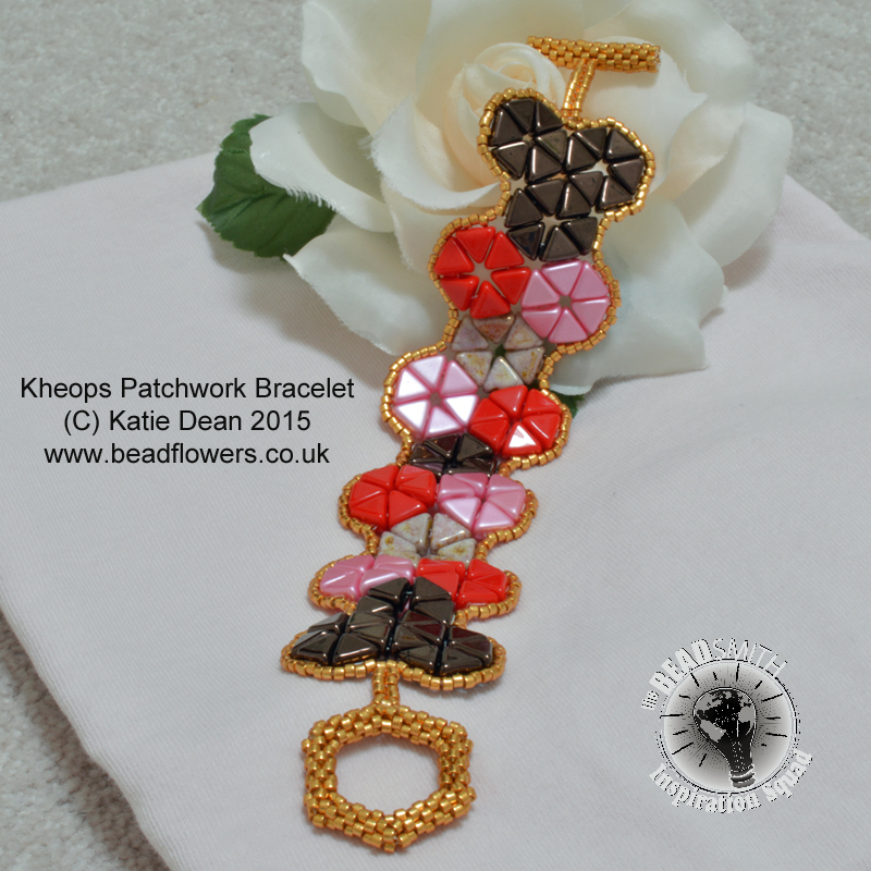 Kheops Patchwork Bracelet by Katie Dean-7013