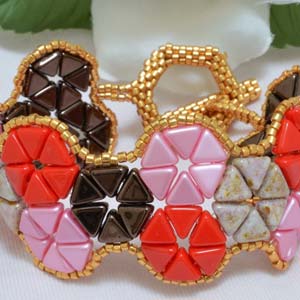 Kheops Patchwork Bracelet by Katie Dean-0 Kheops Patchwork Bracelet by Katie Dean-0