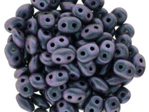 SD-23980-94102 Superduo: Polychrome Orchid Tanzanite 10 gram-6880