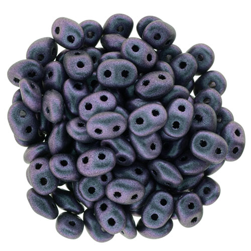 SD-23980-94102 Superduo: Polychrome Orchid Tanzanite 10 gram-6880