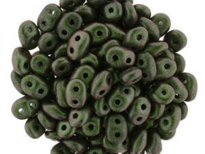 SD-23980-94103 Superduo Polychrome Olive Mauve 10 gram-6883