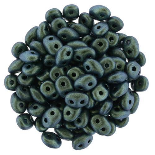 SD-23980-94104 Superduo Polychrome Aqua Teal 10 gram-0 SD-23980-94104 Superduo Polychrome Aqua Teal 10 gram-0