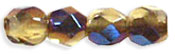 0030207 Blue Iris Topaz facet 3 mm. 75 Pc.-7129