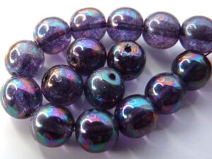 0080271 Crystal Iris round 8 mm. 18 Pc.-7053
