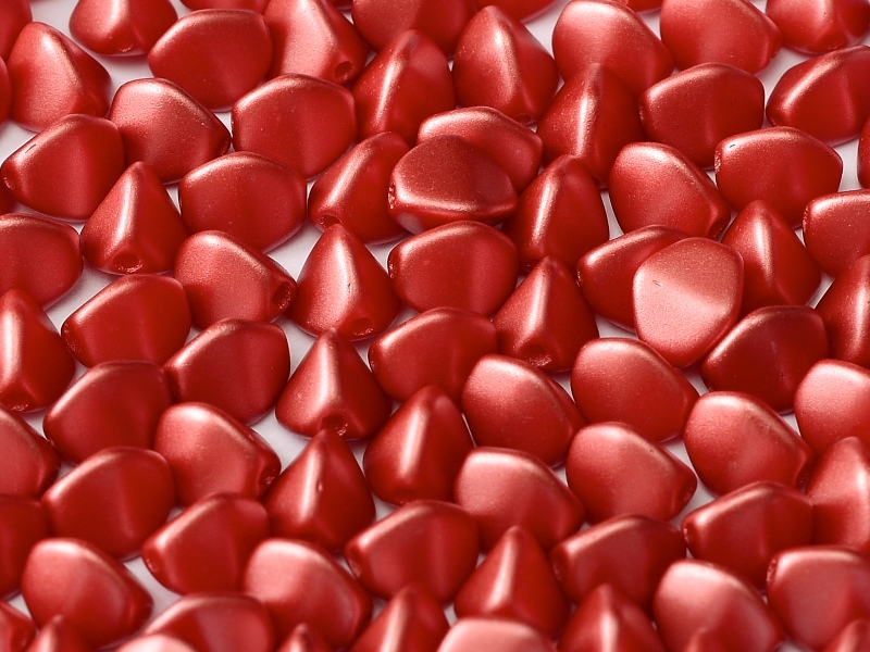 PI-25010 Pastel Dark Coral Pinch Beads 10 gram-0 PI-25010 Pastel Dark Coral Pinch Beads 10 gram-0