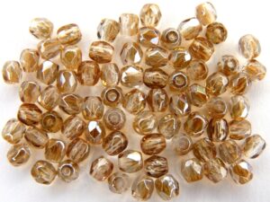 0030243 Crystal met Celsian facet 4 mm.-7539