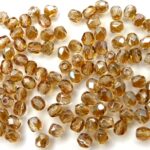 0030243 Crystal met Celsian facet 4 mm.-0