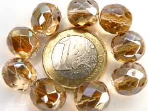 0030247 Crystal Half celsian facet 12 mm.-7544