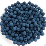0090152 Saturated Dark Teal Facet 3 mm. 50 Pc.-0