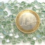 0100341 Crystal Green 2Way facetted 4 mm. 40 Pc-0