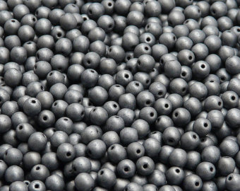 04-R-23980-84110 Matte Jet Round 130 Pc.-7506