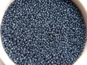 13-0-48035 Lumi Grey/Blue 13/0 Preciosa Rocailles 20 gram-0