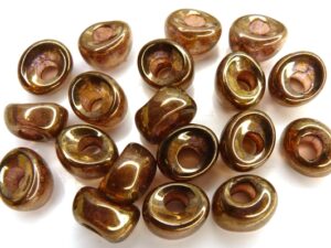 Nan-00030-15695 Crystal Bronze Nano Beads 20 Pc.-7573