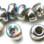 Nan-00030-98530 Crystal Silver Rainbow Nano Beads 20 Pc.-0