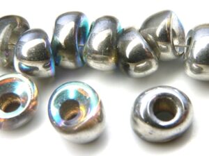 Nan-00030-98530 Crystal Silver Rainbow Nano Beads 20 Pc.-0