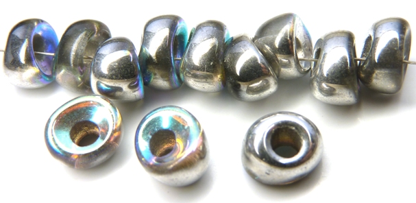 Nan-00030-98530 Crystal Silver Rainbow Nano Beads 20 Pc.-0