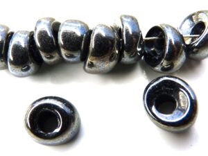 Nan-23980-14400 Jet Hematite Nano Beads 20 Pc.-0