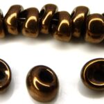 Nan-23980-14415 Jet Dark Bronze Nano Beads 20 Pc.-0