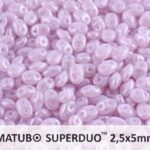 SD-21310-14400 Superduo Opal Light Violet Luster 10 gram-0