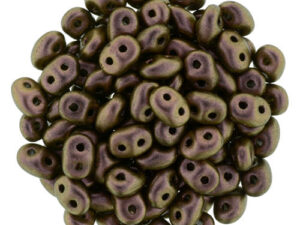SD-23980-94100 Superduo: Polychrome Copper Rose 10 gram-0