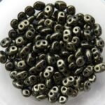 SD-23980-94107 Superduo Polychrome Dark Olivine 10 gram-0