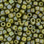 TR-08-2631F Semi Glazed Rainbow – Olive-0