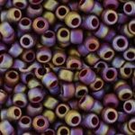 TR-08-2639F Semi Glazed Rainbow – Dark Red-0