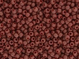 TR-11-2609F Semi Glazed - Dark Red-0