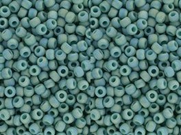 TR-11-2634F Semi Glazed Rainbow - Turquoise-0