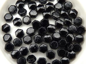 0010010 Jet Nailhead Beads 60 Pc.-0