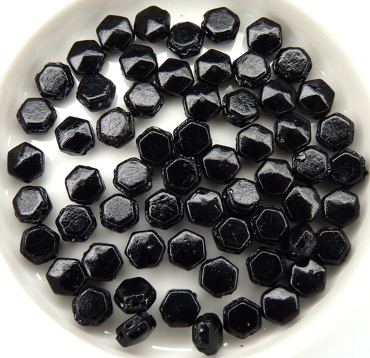 0010010 Jet Nailhead Beads 60 Pc.-0 0010010 Jet Nailhead Beads 60 Pc.-0