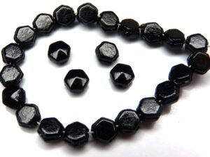 0010010 Jet Nailhead Beads 60 Pc.-7811