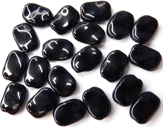 0010101 Jet Twisted rectangle 20 Pc.-0