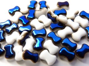 Coco-02010-22201 Alabaster Azuro Coco Beads 50 Pc.-7608