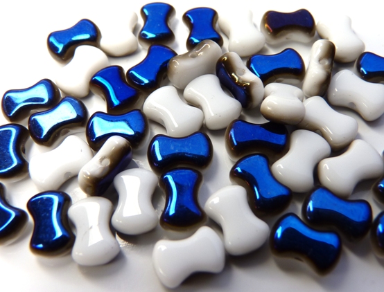 Coco-02010-22201 Alabaster Azuro Coco Beads 50 Pc.-7607