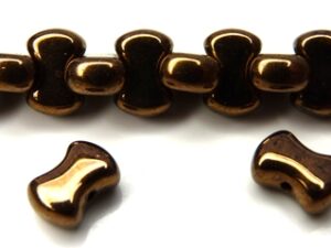 Coco-23980-14415 Jet Dark Bronze Coco Beads 50 Pc.-0