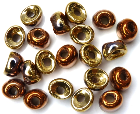 Nan-23980-98542 Jet California Goldrush Nano Beads 20 Pc.-7750
