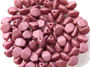 PI-02010-29565 Saturated Opaque Plum Pinch Beads 10 gram-7844